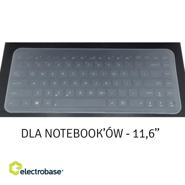 Laptops, notebooks, accessories // Laptops Accessories // AK317C Folia na klawiaturę laptopa 11,6" image 2