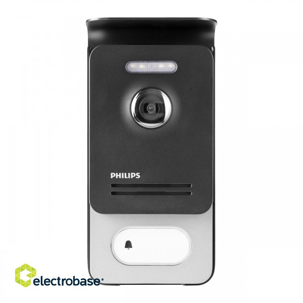 Video-Fonolukod  | Door Bels // Video-Fonolukod HD // Philips WelcomeEye Outdoor kaseta zewnętrzna z kamerą i czytnikiem kart/breloków image 1