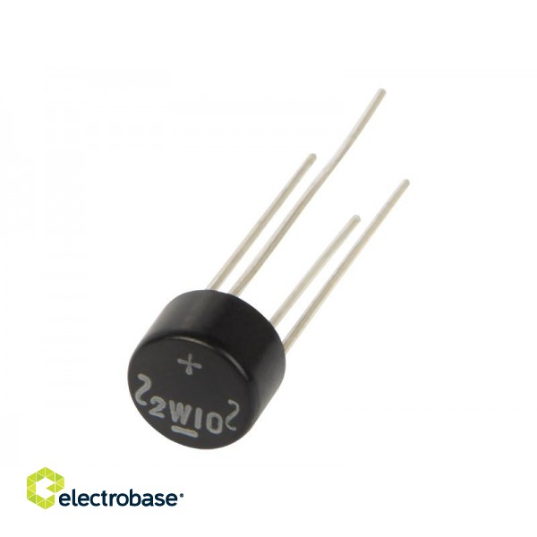 Electronic components | Spare parts | In Electro Base shop // 6345#                Mostek prostowniczy  2a / 1000v (2w10)