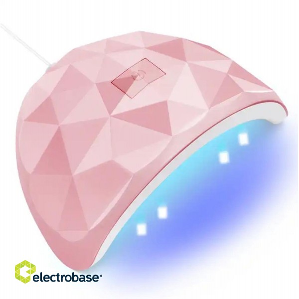 Isikliku hoolduse tooted // Personal hygiene products // UV14 Lampa uv led 18 led pink image 2
