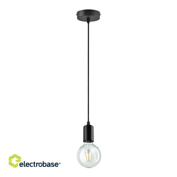 Apgaismojums LED // New Arrival // BALBU lampa wisząca, moc max. 1x60W, E27, czarna