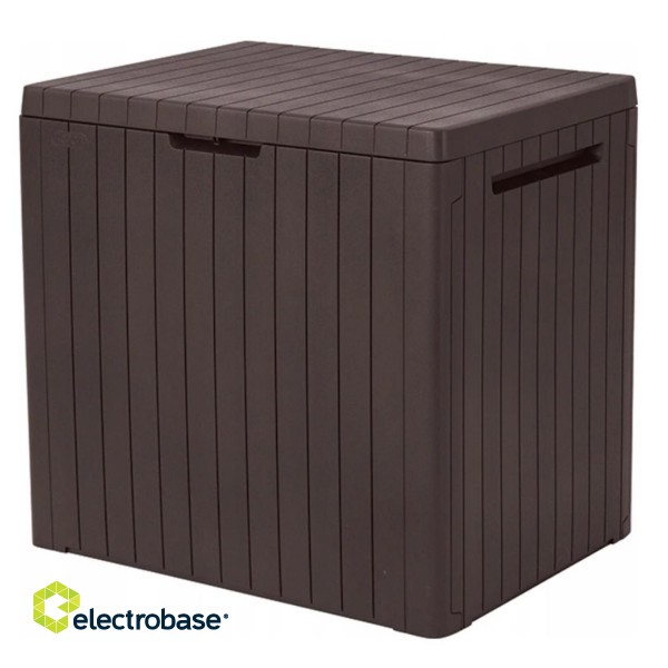 Home and Garden Products // Outdoor | Garden Furniture // Skrzynia ogrodowa Keter City Storage Box 113L brązowa image 1