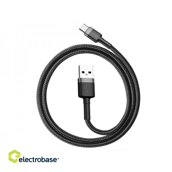 Mobiiltelefonid ja tarvikud // Laadijad // BASEUS Kabel USB Type C 0,5m (CATKLF-AG1) Gray+Black image 6