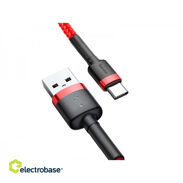 BASEUS Kabel USB Type C 1m (CATKLF-B09) Red+Red image 5