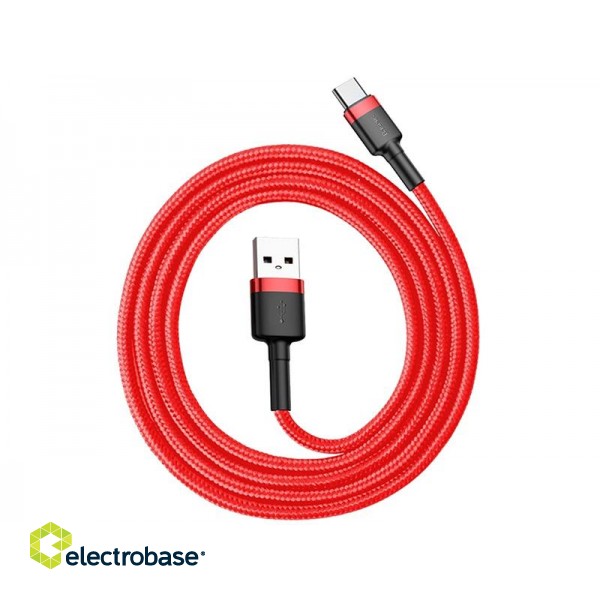 BASEUS Kabel USB Type C 1m (CATKLF-B09) Red+Red image 6