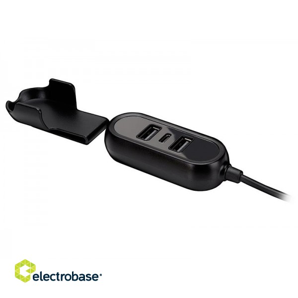 Mobile Phones and Accessories // Chargers and Holders 77 // Ładowarka samochodowa TRACER 12-24V MULTICHARGE 3xUSB 7,2A + PD 18W image 3