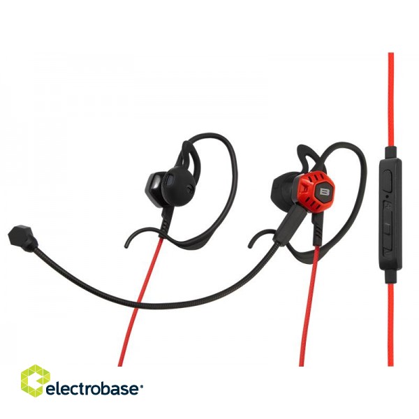 Headphones and Headsets // Headsets // 32-812# Słuchawki  blow b-16 black/red dousz+mik