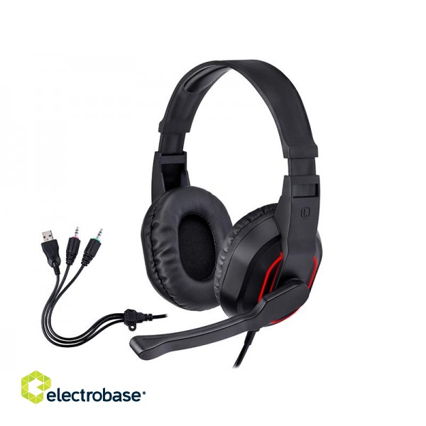 Headphones and Headsets // Headsets // Słuchawki TRACER GAMEZONE Radian RGB FLOW image 1