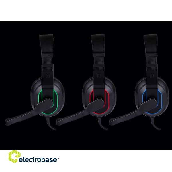 Headphones and Headsets // Headsets // Słuchawki TRACER GAMEZONE Radian RGB FLOW image 5