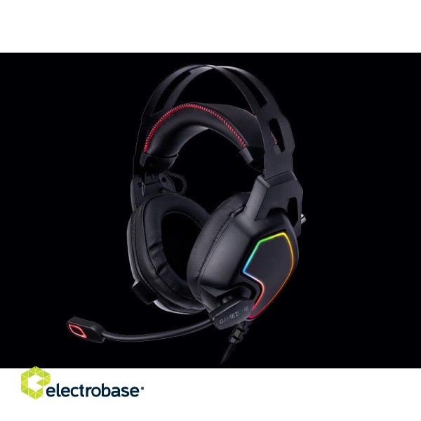 Audio Austiņas / Vadu / Bezvadu // Austiņas ar mikrofonu // Słuchawki TRACER GAMEZONE Raptor V2 RGB image 2