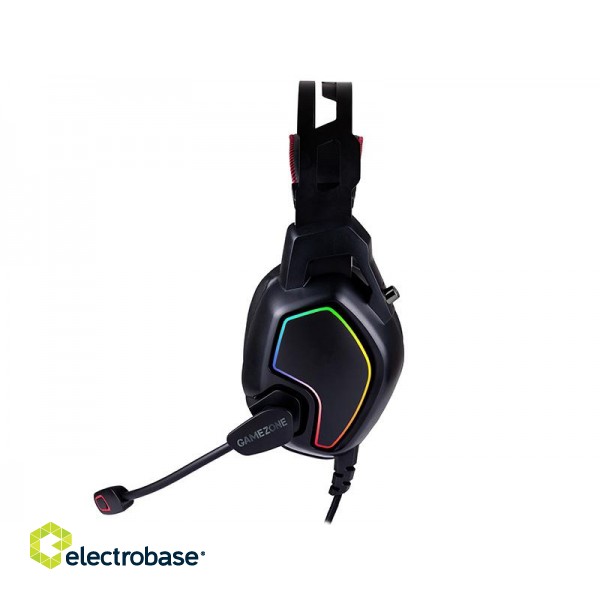 Audio Austiņas / Vadu / Bezvadu // Austiņas ar mikrofonu // Słuchawki TRACER GAMEZONE Raptor V2 RGB image 4