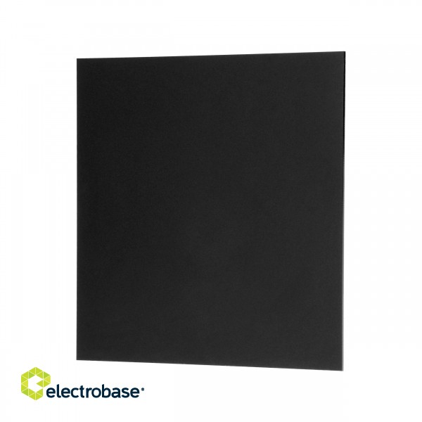 Elektrimaterjalid // Vannitoa Ventilaatorid | Köögi jaoks // Panel plexi, Uniwersalny, kolor czarny mat