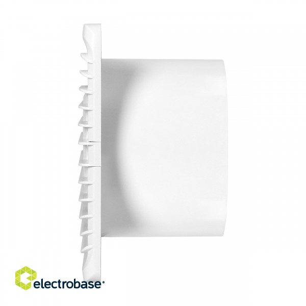 Electric Materials // Fan for Bathroom | For the kitchen | Extractor fans // Wentylator łazienkowy 100mm, natynkowy z czujnikiem wilgoci i wyłącznikiem czasowym image 4