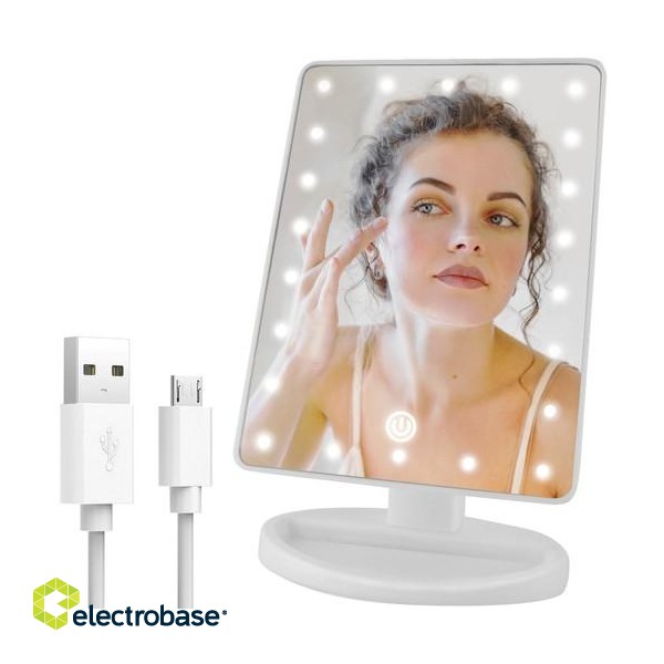 Skaistumkopšanas un personiskās higiēnas produkti // Spoguļi // Lusterko LED L22066 image 2