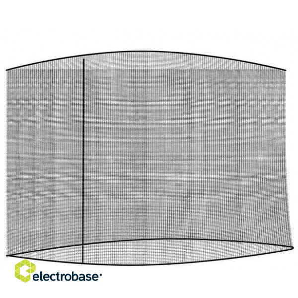 Preces Mājai un Dārzam // Dārza un Ārtelpu Mēbeles // Moskitiera do parasola ogrodowego 3,5m - czarna image 1