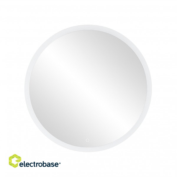 Interjööri Valgustid | Disainvalgustus // Wall and Mirror luminaires // Okrągłe lustro LED fi 60 cm (z wbudowanym włącznikiem, bez marginesu, 4000K) image 2
