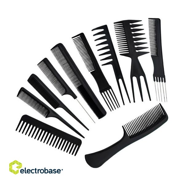 Personal-care products // Hair clippers and trimmers // Grzebienie fryzjerskie - zestaw 10 szt image 1