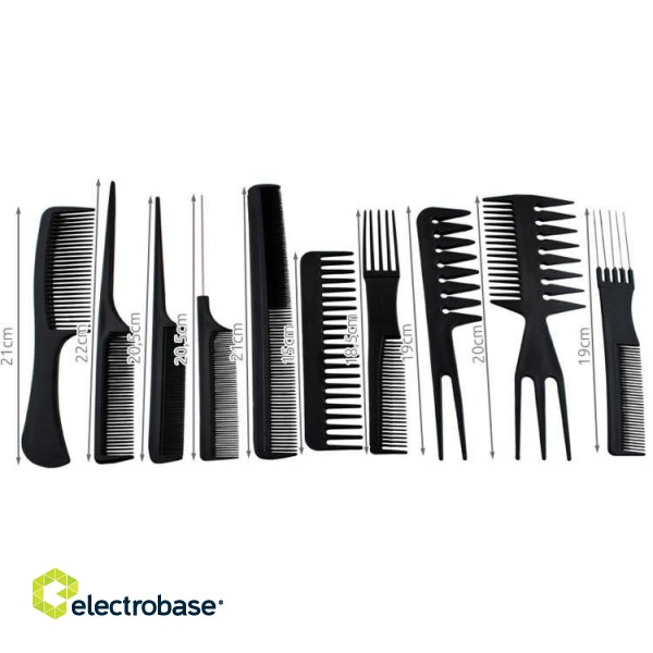 Personal-care products // Hair clippers and trimmers // Grzebienie fryzjerskie - zestaw 10 szt image 6