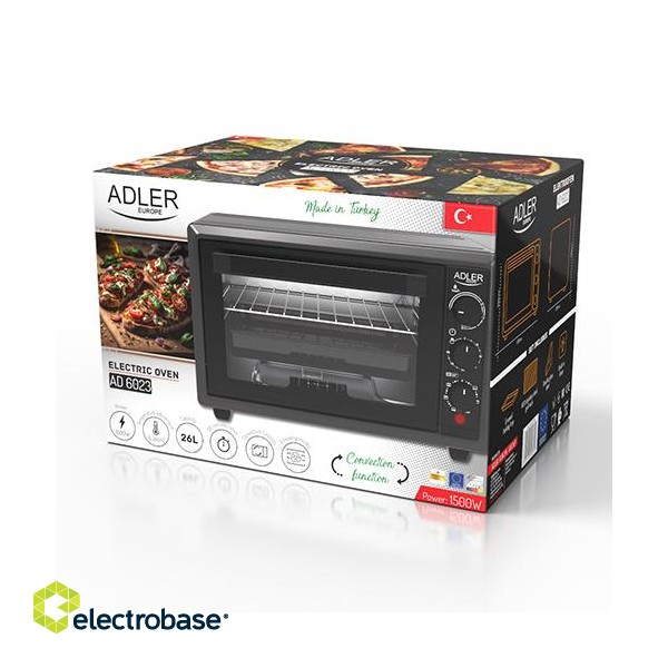 Cooking appliances // Mini ovens // AD 6023 Piekarnik elektryczny 26l image 7