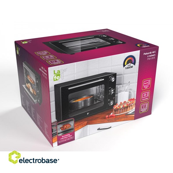 Cooking appliances // Mini ovens // Piekarnik elektryczny LAFE PIW-005 image 10