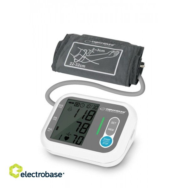 Personal-care products // Blood pressure monitors | Oximeters // ECB005 Esperanza ciśnieniomierz naramienny stamina