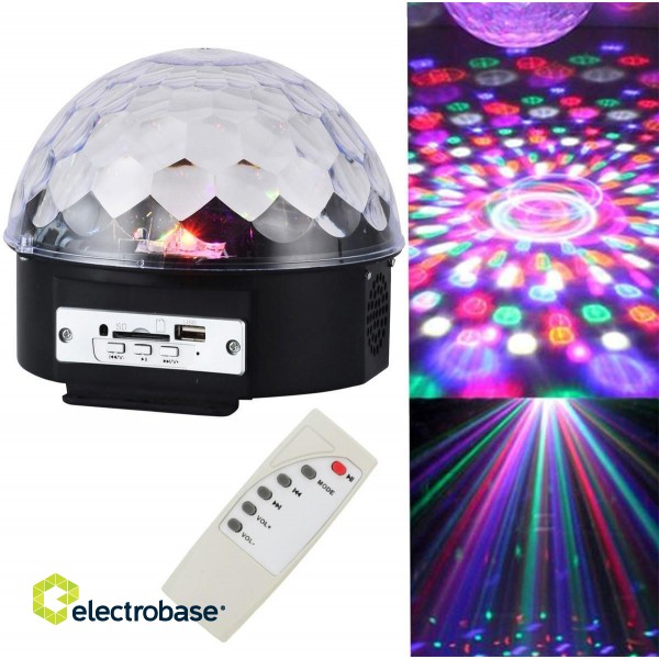 LED Lighting // New Arrival // ZS39 Projektor kula disco mp3 pilot image 1