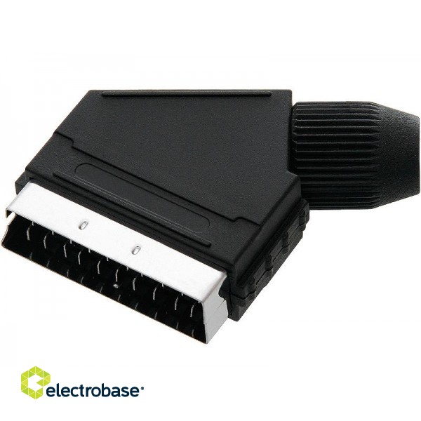 Liittimet // Different Audio, Video, Data connection plug and sockets // 1400#                Wtyk euro-scart