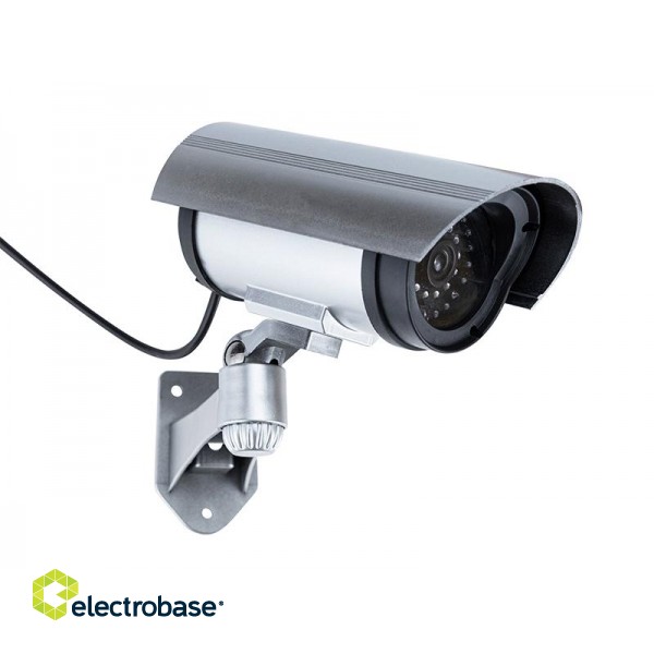 Vaizdo stebėjimo sistemos // Laikikliai kameroms // 78-955# Atrapa kamery monitoringowej led paveikslėlis 1