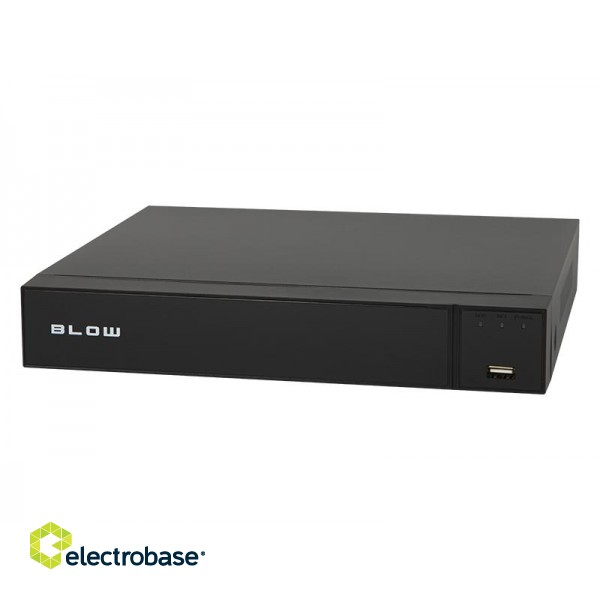 Analoginės sistemos  (HDCVI, HDTVI, AHD) // Įrašymo įrenginiai DVR HD sistemoms // 77-826# Rejestrator blow 5in1 16ch-analog 16ch-ip bl-x16081 8mp 1xhdd