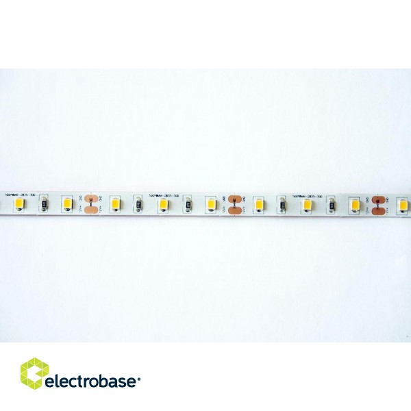 LED strip, 24V, 4.8W/m, non-waterproof, neutral white, 115lm/W, AKTO image 2