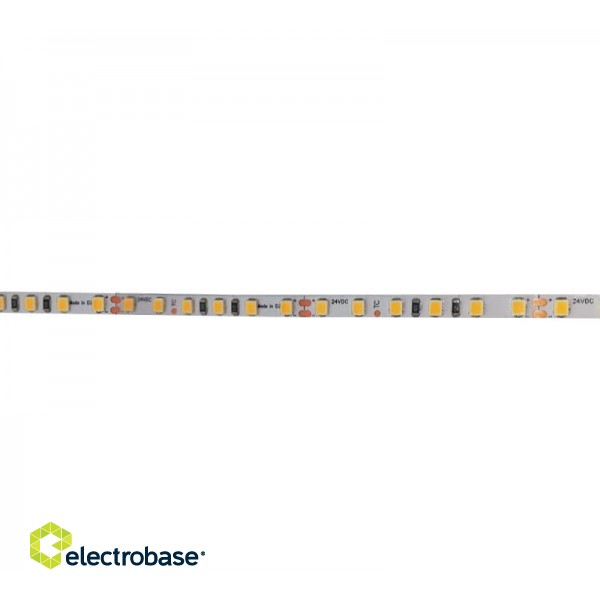 LED strip, 24V, 9.6W/m, 5mm width non-waterproof, neutral white, 115lm/W, AKTO image 2