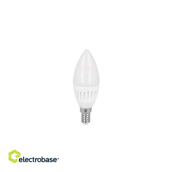 LED bulb E14 230V 9W 992lm candle, warm white 2700K, dimmable, LED line фото 1