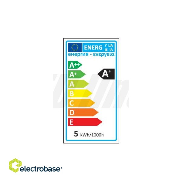 LED lamp MR16 230V 5W 400lm warm white, 2700K, LED line paveikslėlis 3