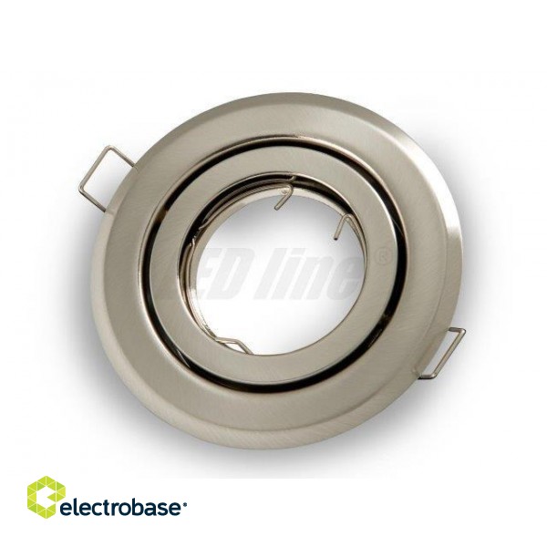 LED line® downlight round adjustable satin image 1