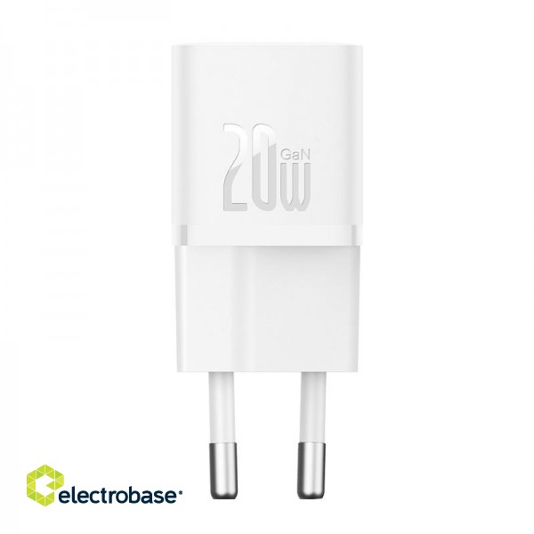 Wall Fast Charger GaN5 mini 20W USB-C QC3.0 PD3.0, White image 3