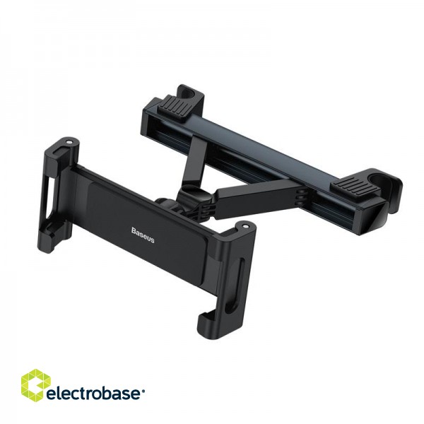 Car Backseat Mount for 4.7-12.3" Smartphones, Tablets, Black image 1