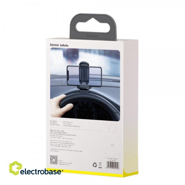 Car Dashboard Mount 360° Swivel for 4.7-6.5" Smartphones image 5