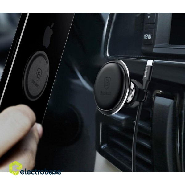 Car Magnetic Mount for Smartphones, Silver фото 5