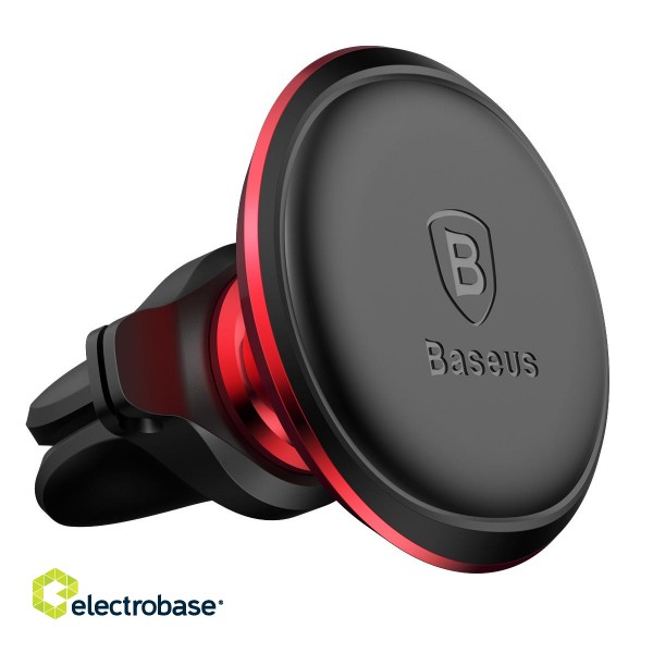 Car Magnetic Mount for Smartphones, Red paveikslėlis 2