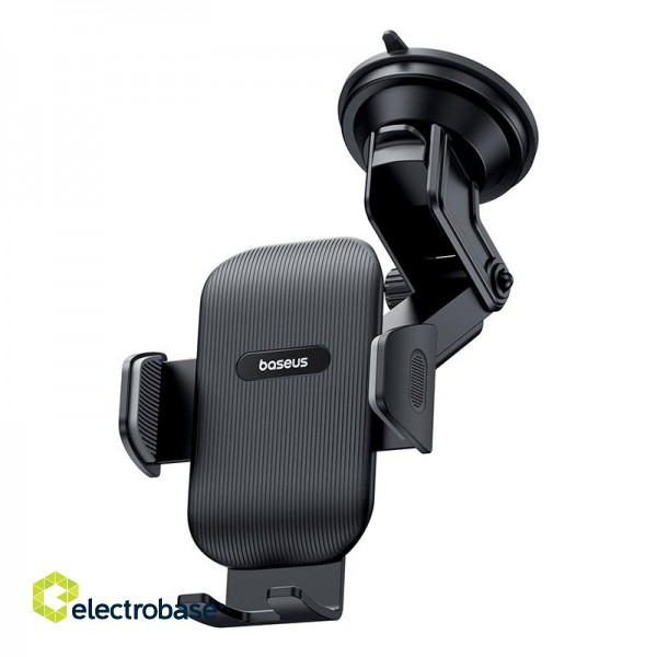 Car Suction Mount for 5.4-7.2" Smartphones, Black фото 2