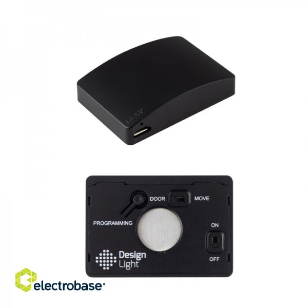 Additional rechargeable IR sensor for TEO system, black, Design Light image 2