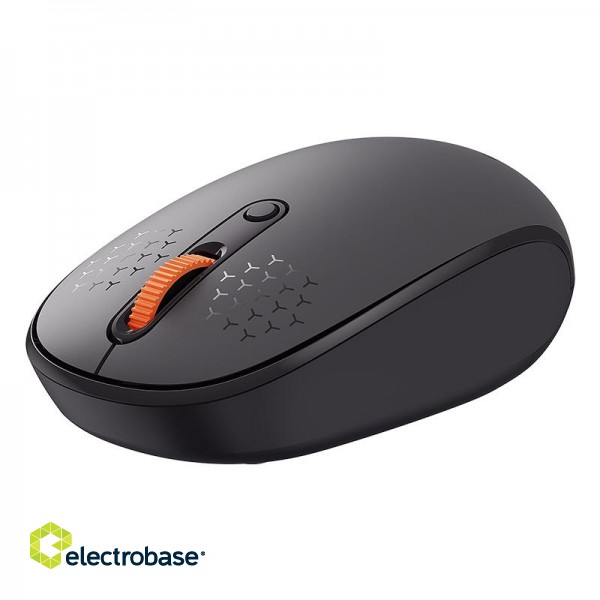 Wireless Tri-mode Mouse 2.4GHz/Bluetooth F01B, Gray фото 1