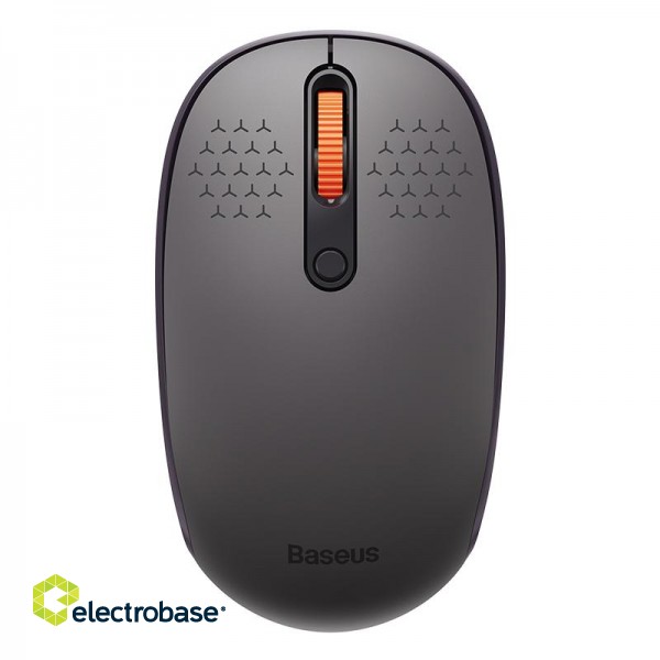 Wireless Tri-mode Mouse 2.4GHz/Bluetooth F01B, Gray фото 2