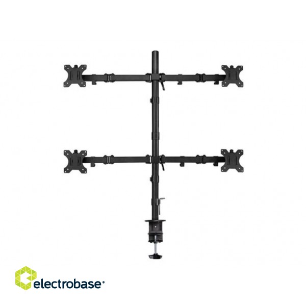 Quad Monitor Arm - Max. 4 screens - 10" up to 32 " - 8kg