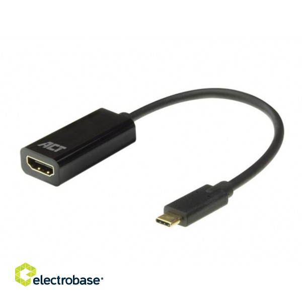 USB-C to HDMI female adapter - 4K @ 60 Hz - 0.15 m