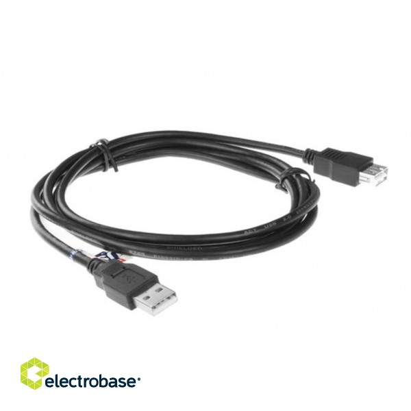 USB 2.0 A male - A female extension cable - 1.8 m