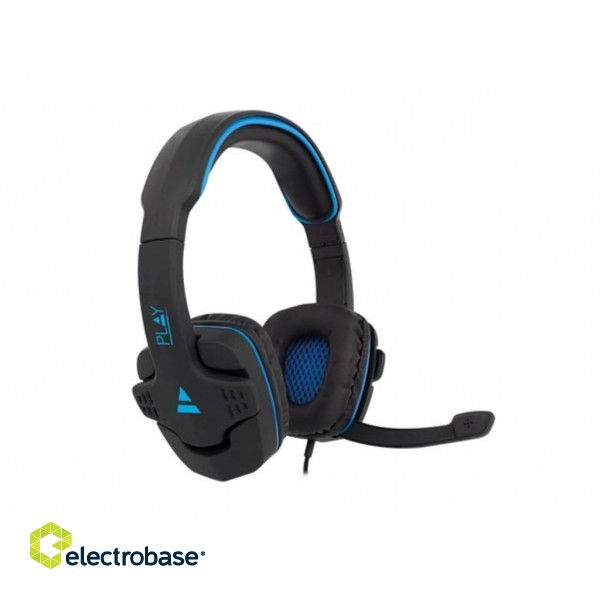 PLAY COMFORTABLE OVER-EAR GAMING HEADSET