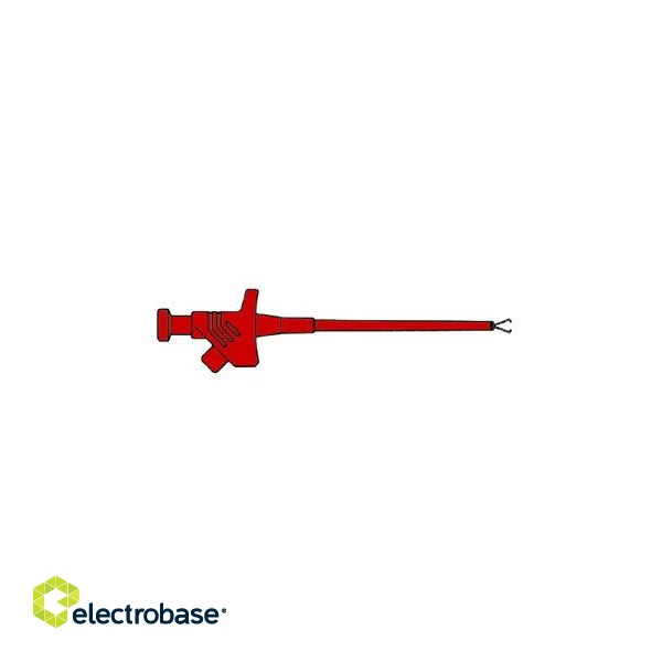 CLAMP TYPE WITH FLEXIBLE SHAFT / RED (KLEPS 30)