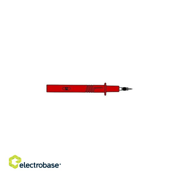 SAFETY DUAL FUNCTION TEST PROBE 4mm / RED (PRÜF 2700)