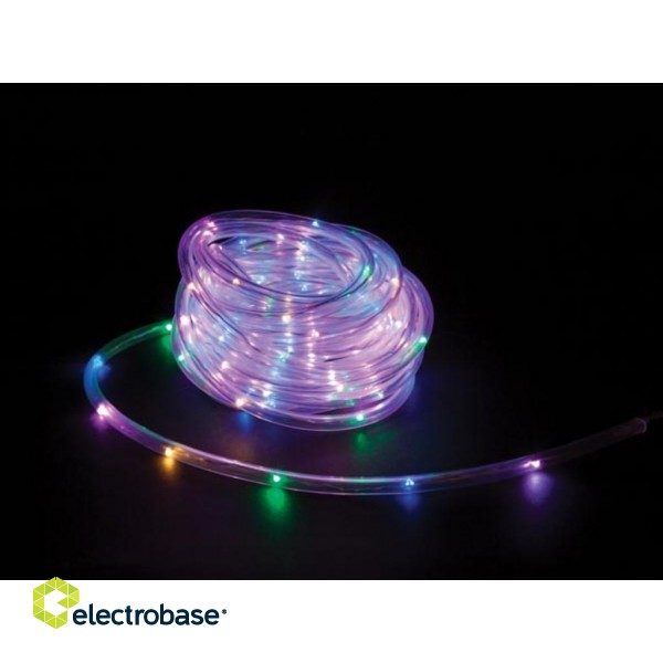 Microlight LED - 6 m -  120 multicolor lamps - transparent wire - 12 V